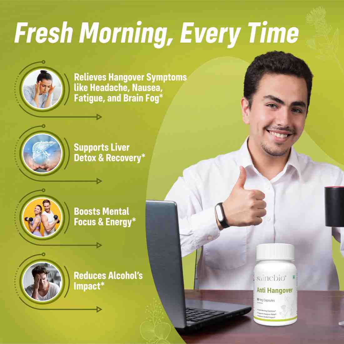 Sainebio Anti-Hangover Capsule