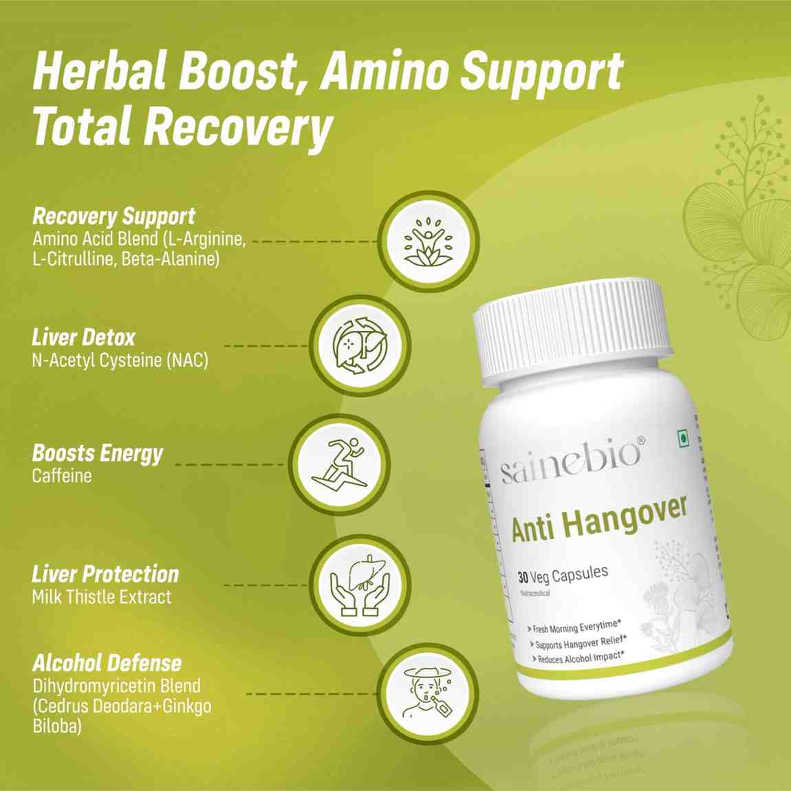 Sainebio Anti-Hangover Capsule