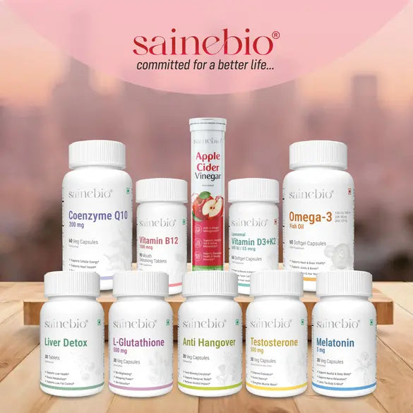 Sainebio Apple Cider Vinegar Effervescent Tablets
