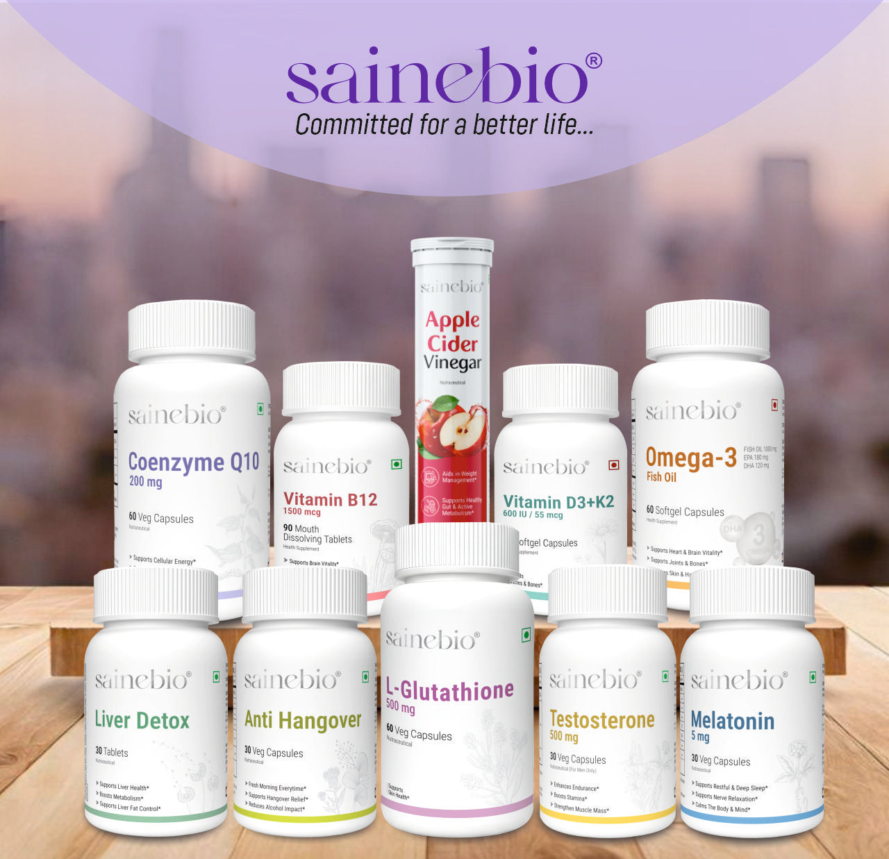 Sainebio Coenzyme Q10 200 mg