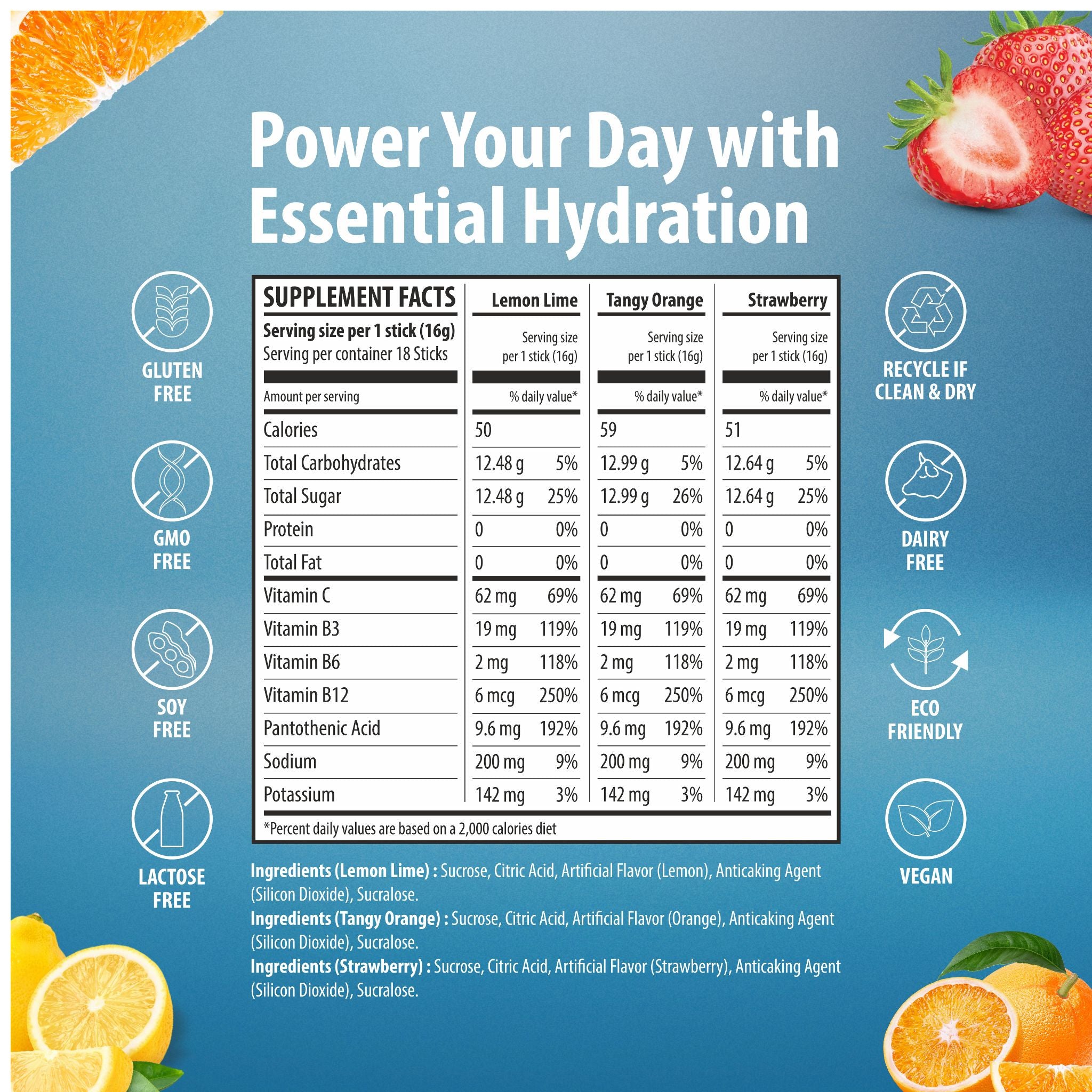 Sainebio Nano Electrolyte Powder Mix Flavour