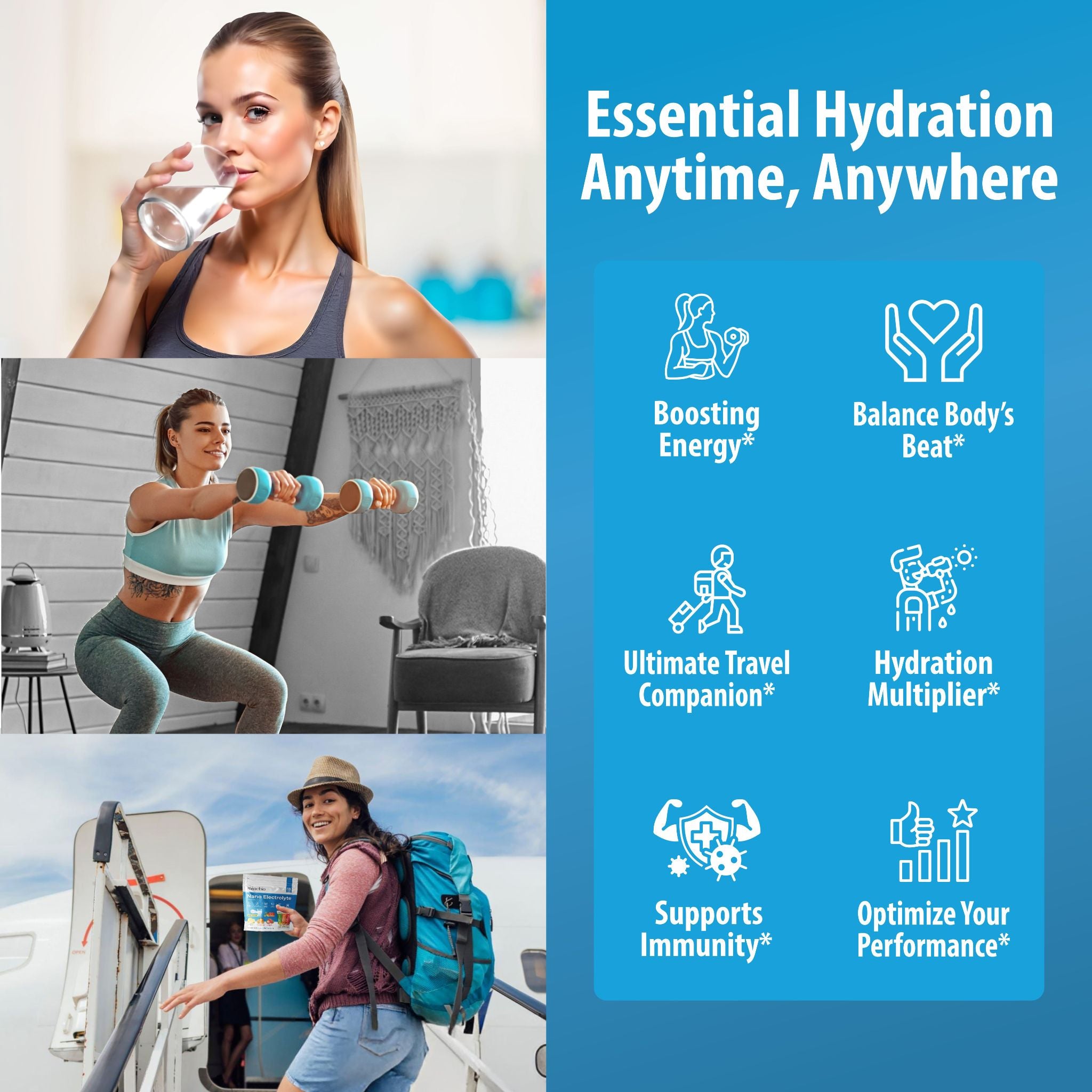 Sainebio Nano Electrolyte Powder Mix Flavour