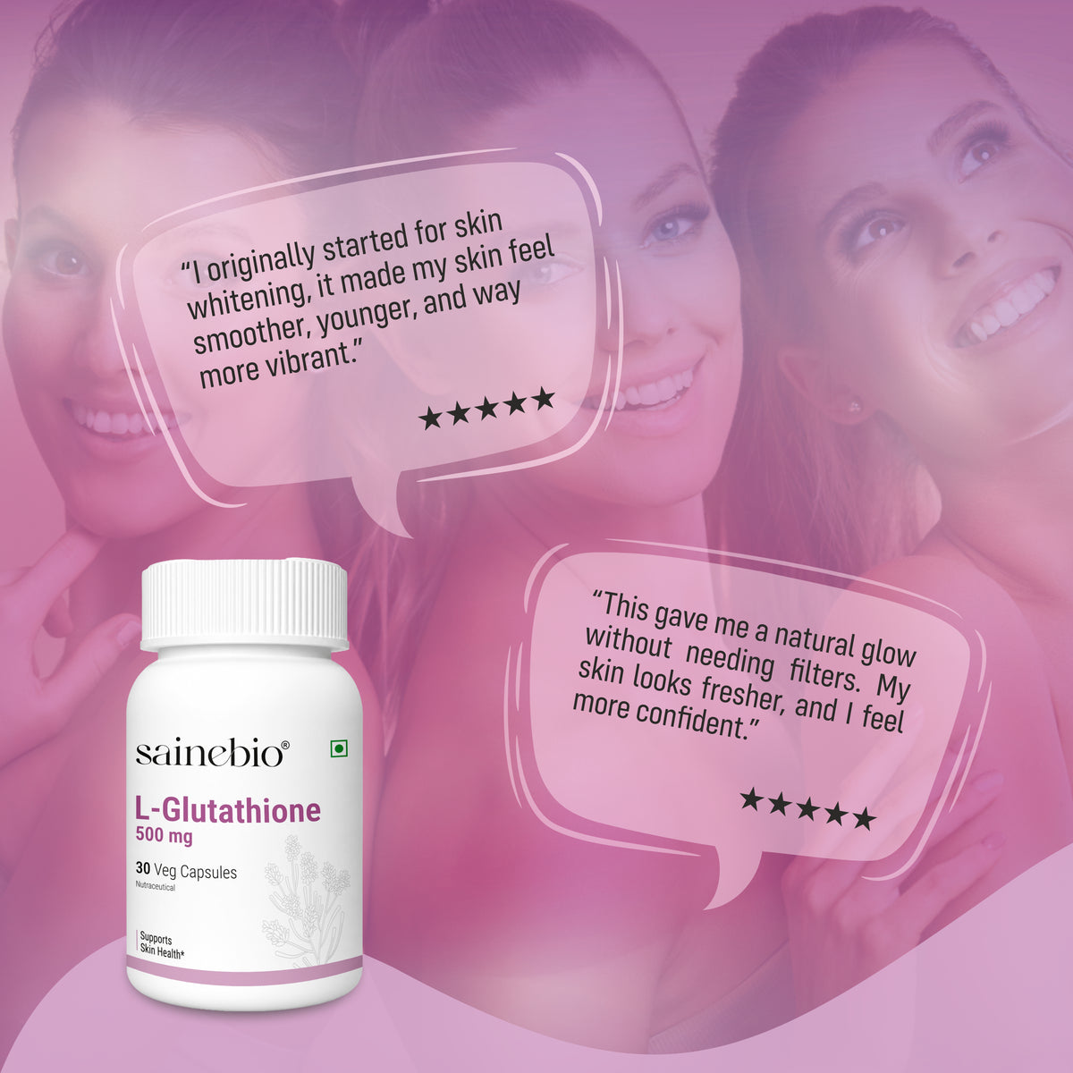 Sainebio L-Glutathione 500 mg 30 Tab
