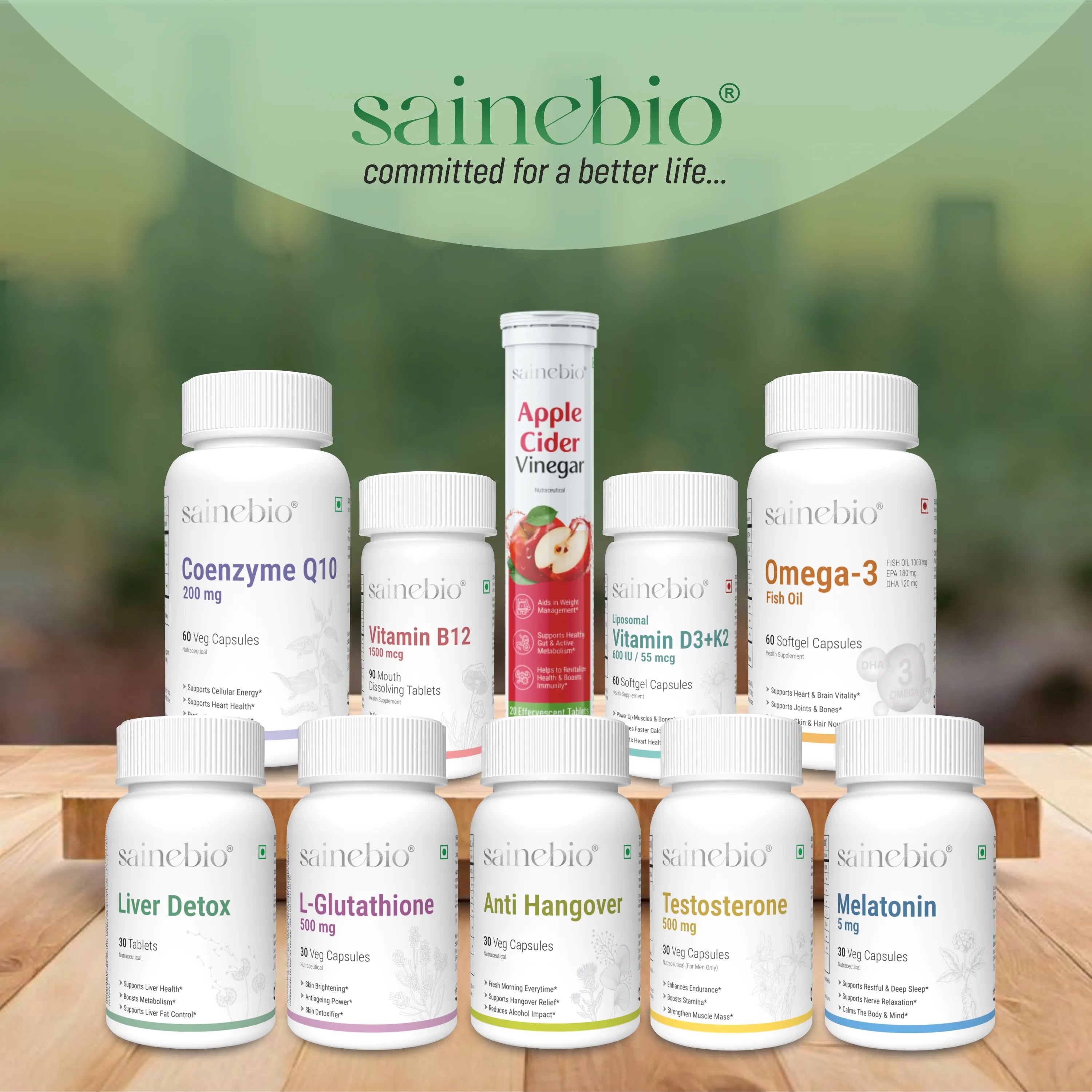 Sainebio Liver Detox Tablets | Supports Fatty Liver & Boosts Energy | With Silymarin, N-Acetyl Cysteine, Dandelion, Beet Root, Vitamin C & B-Complex | Daily Liver Care & Detox | 30 Tablets - Pack of 1