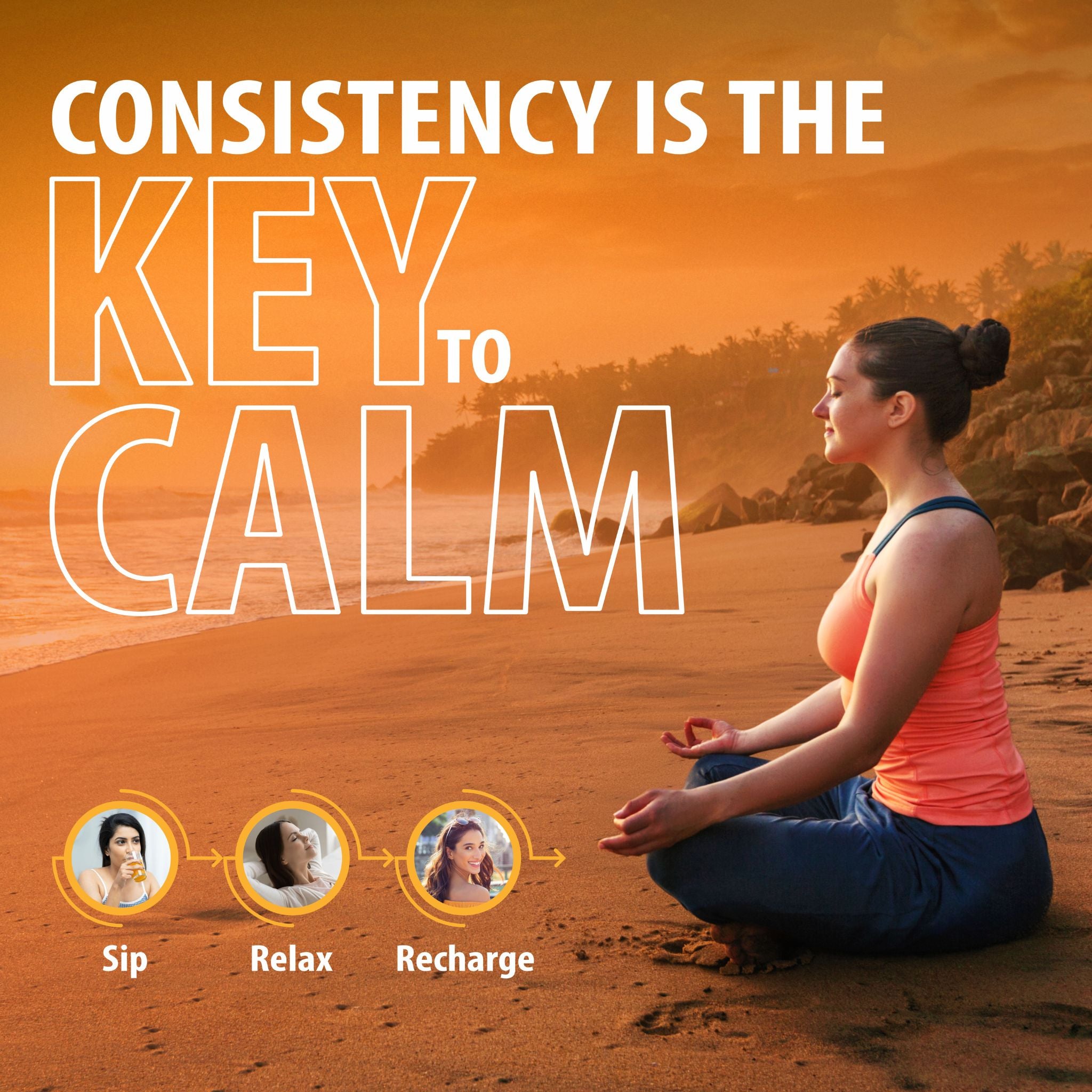 Sainebio Nano Magnesium Powder Tangy Orange Flavour