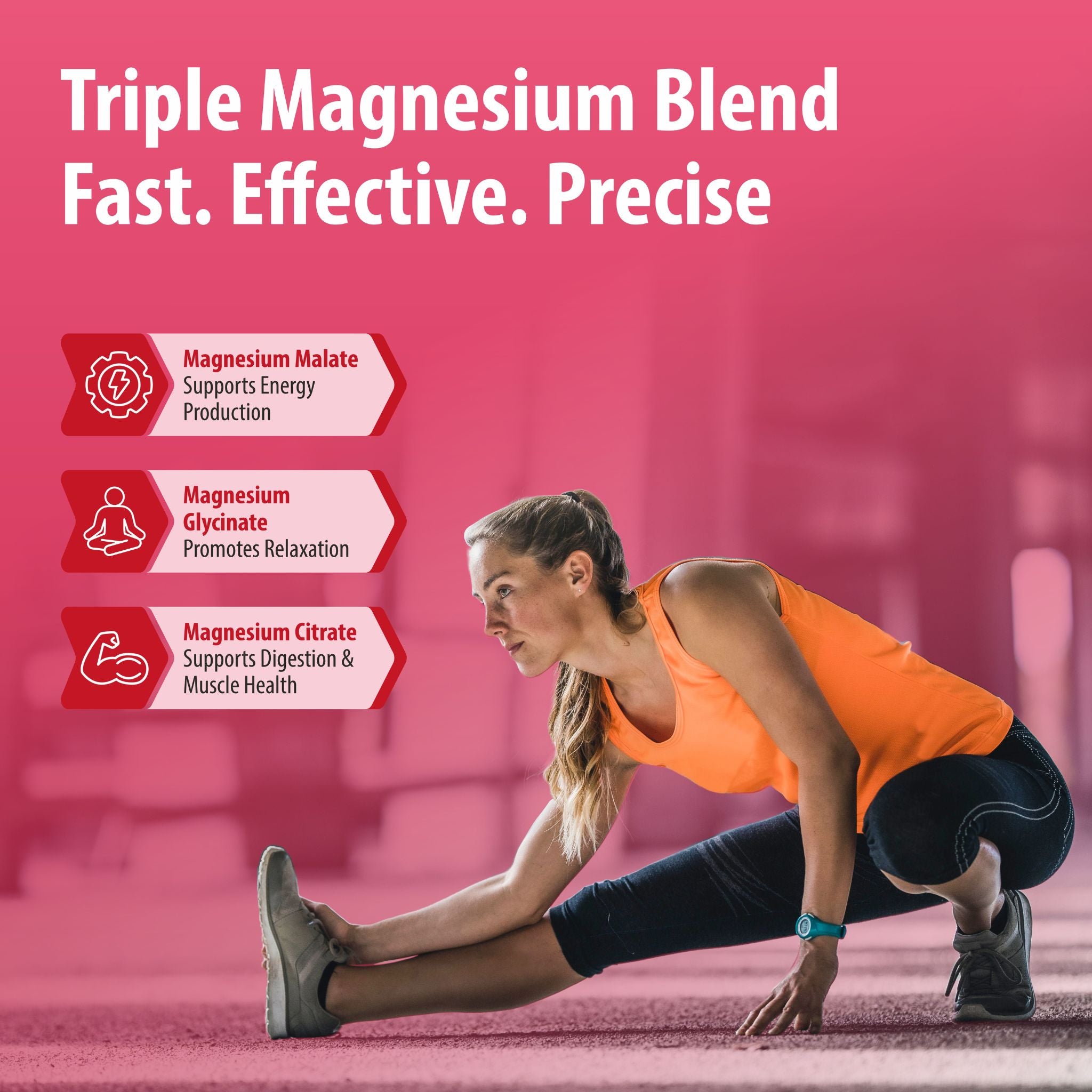 Sainebio Nano Magnesium Powder Strawberry Flavour