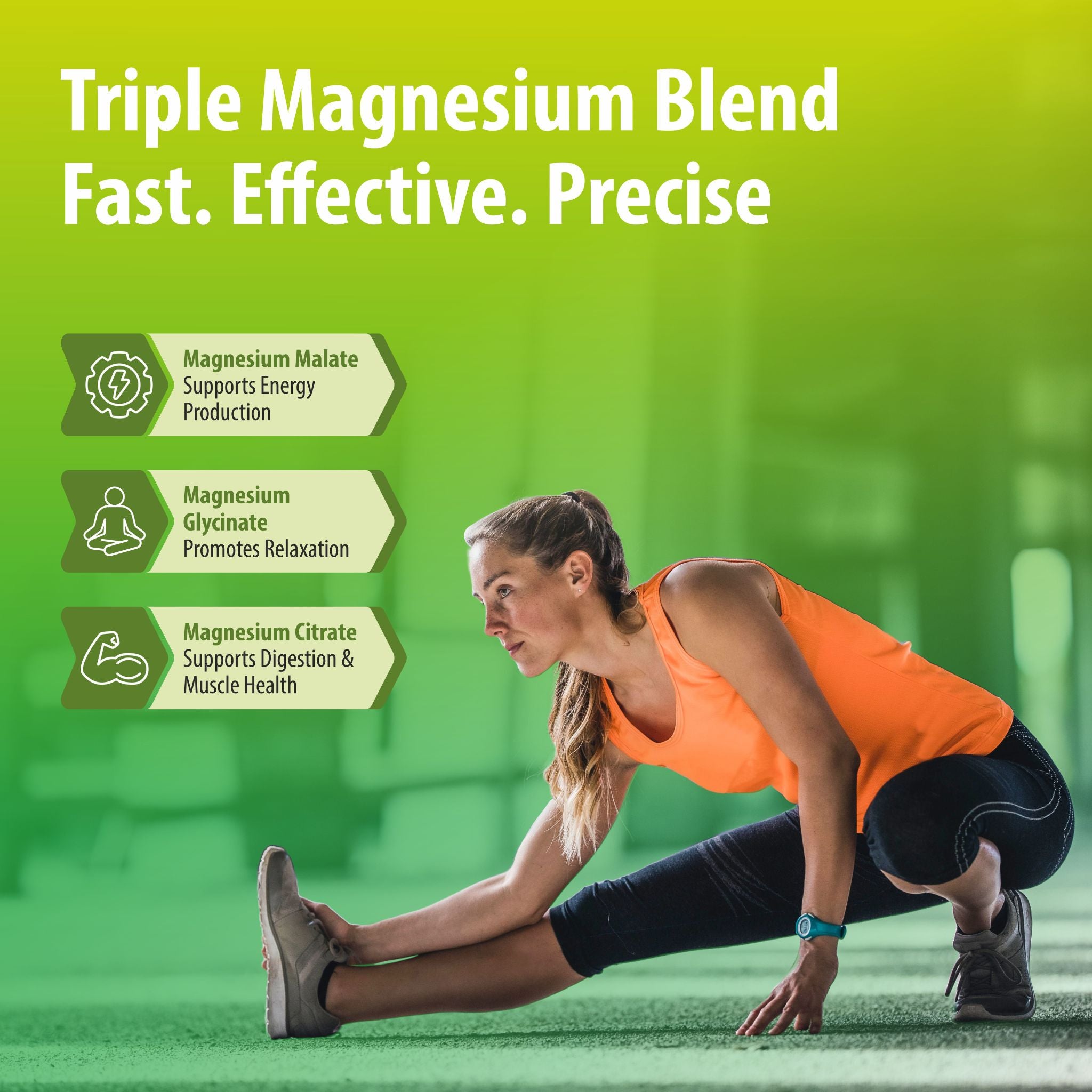 Sainebio Nano Magnesium Powder Lemon Lime Flavour