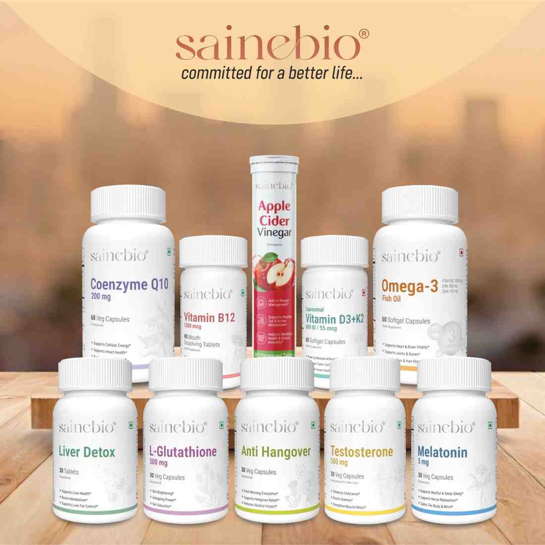 Sainebio Omega-3 Fish Oil Softgel