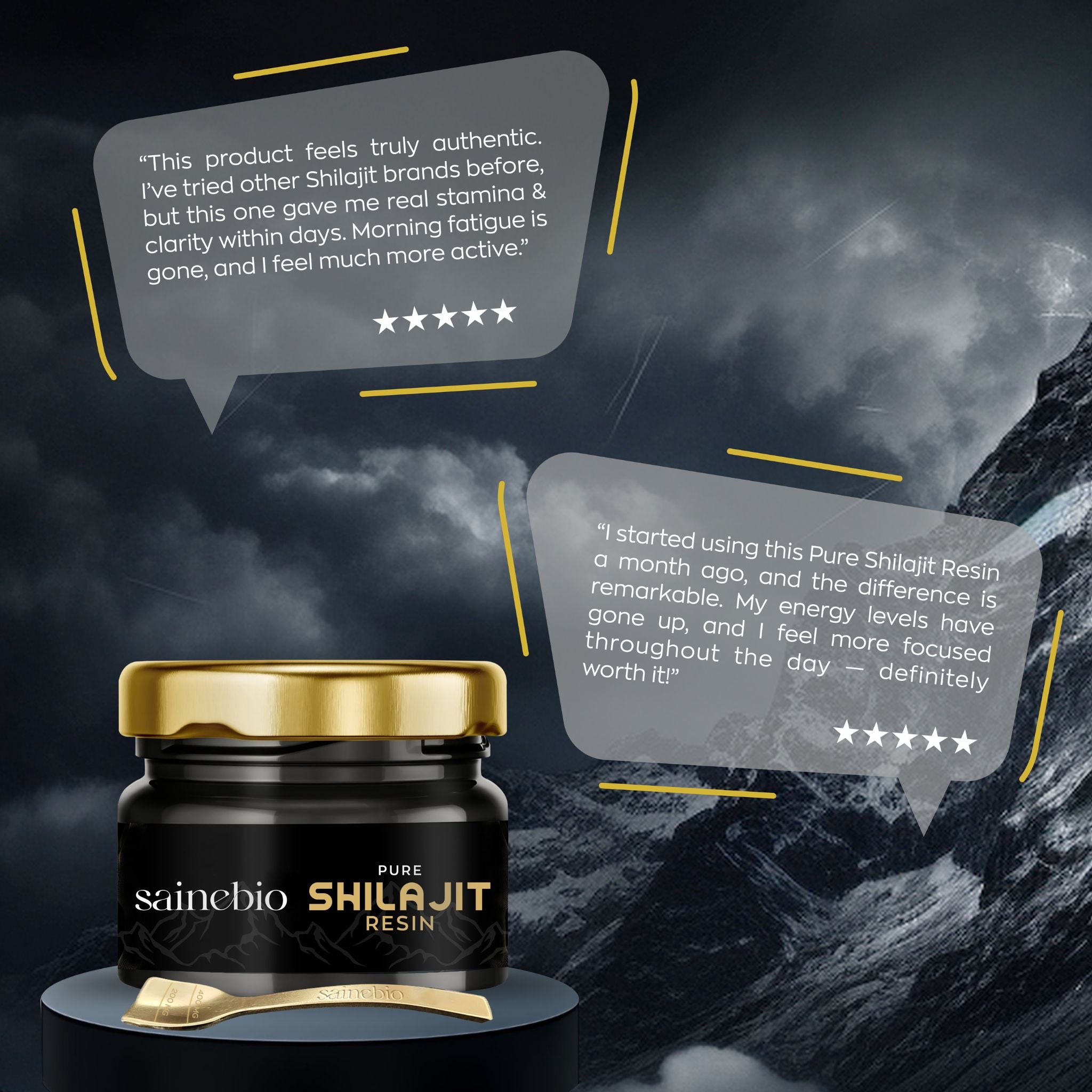 Sainebio Shilajit Resin