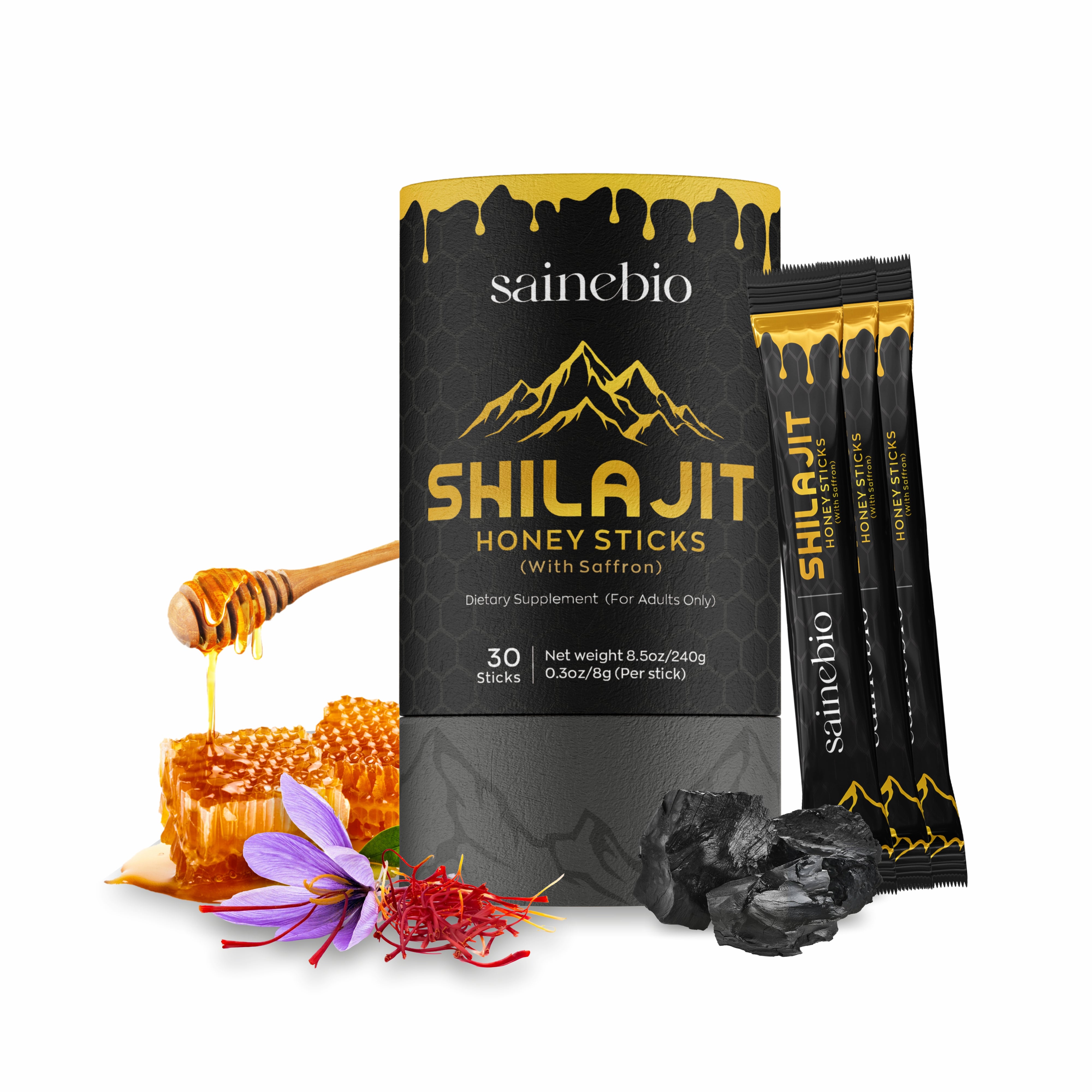 Saniebio Shilajit Honey Stick