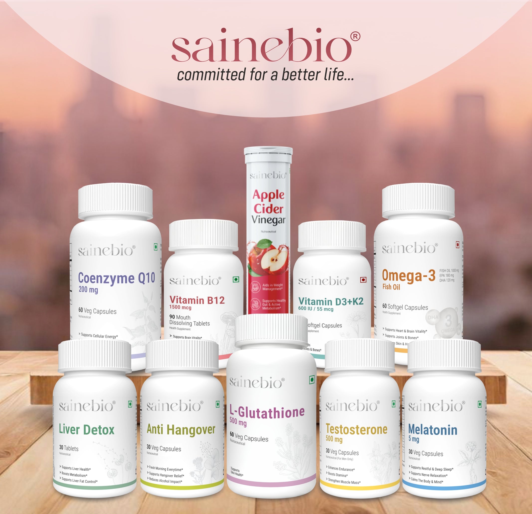 Sainebio Vitamin B12 1500 mcg Tablets – Energy & Supports Focus