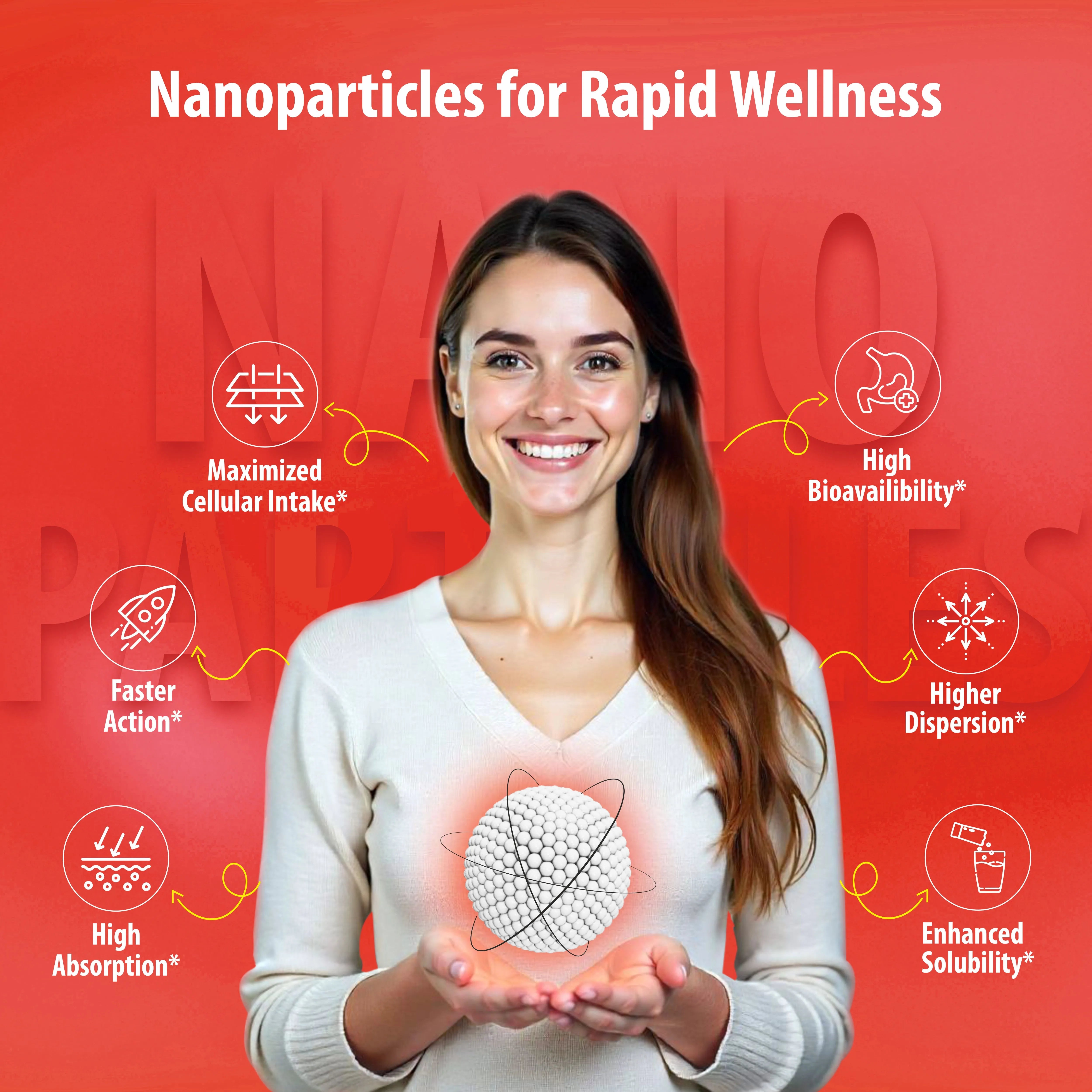 Sainebio Nano Vitamin D3 Powder Strawberry Flavour