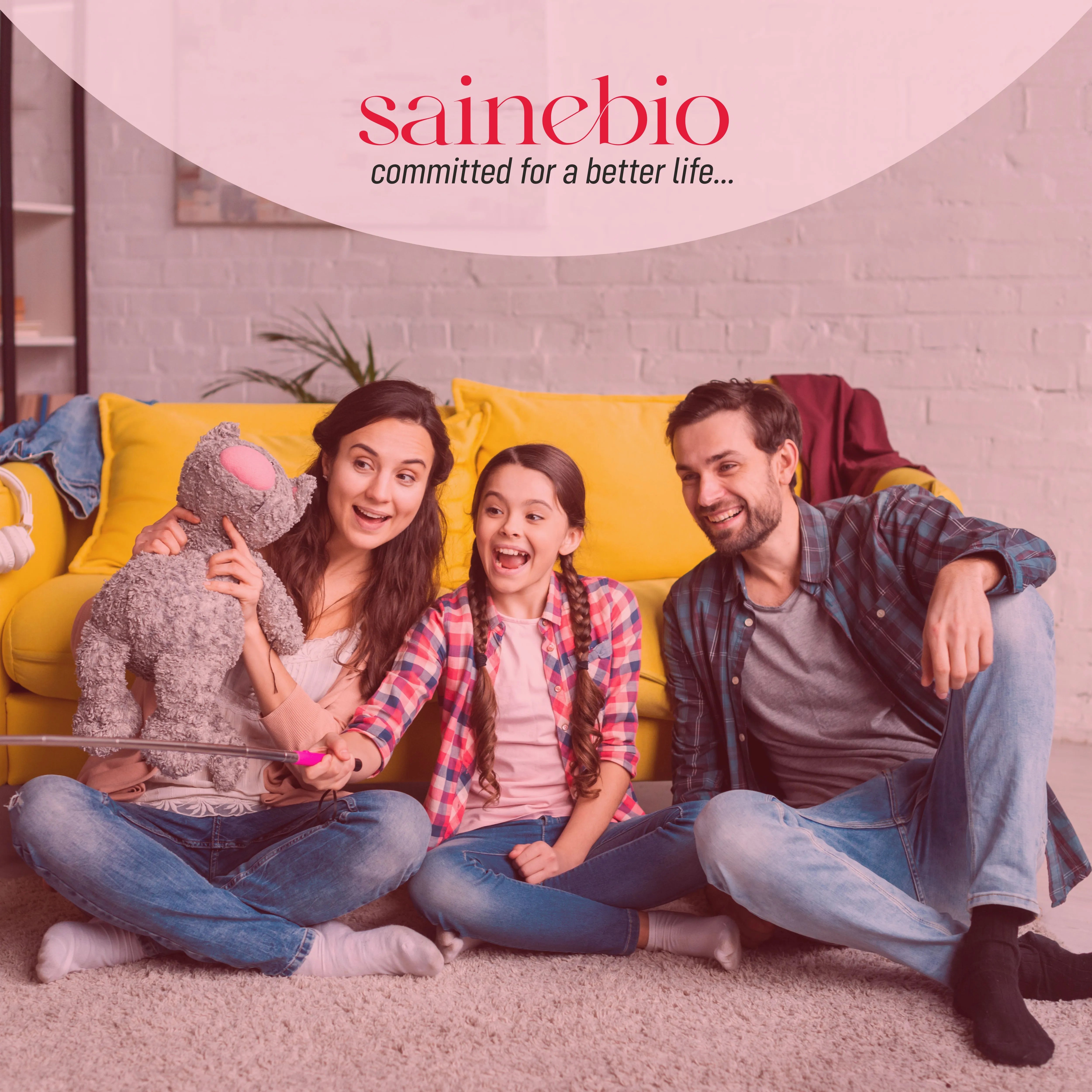 Sainebio Nano Vitamin D3 Powder Strawberry Flavour